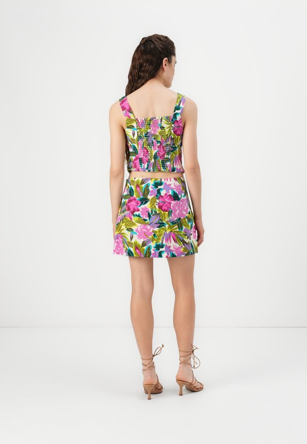 MINI SKORT - Mini skirt - leaf3