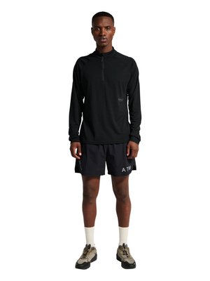 HALO, SORONA HALF ZIP - Langarmshirt - black