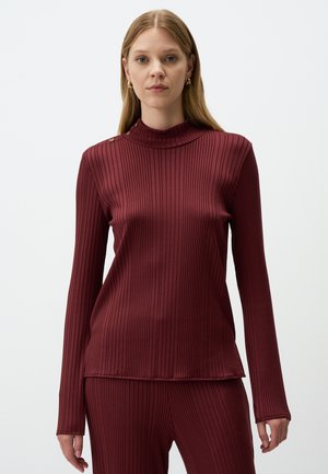 Strickpullover - bordeaux