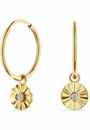 Earrings - gelbgoldfarben
