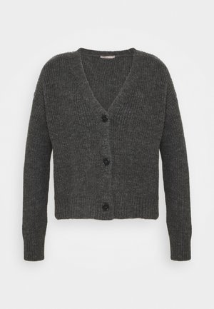 SOFT CARDIGAN - Kardigan - mottled grey