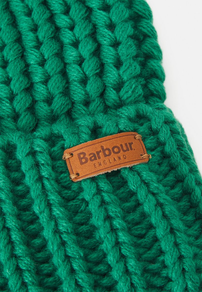 green barbour beanie