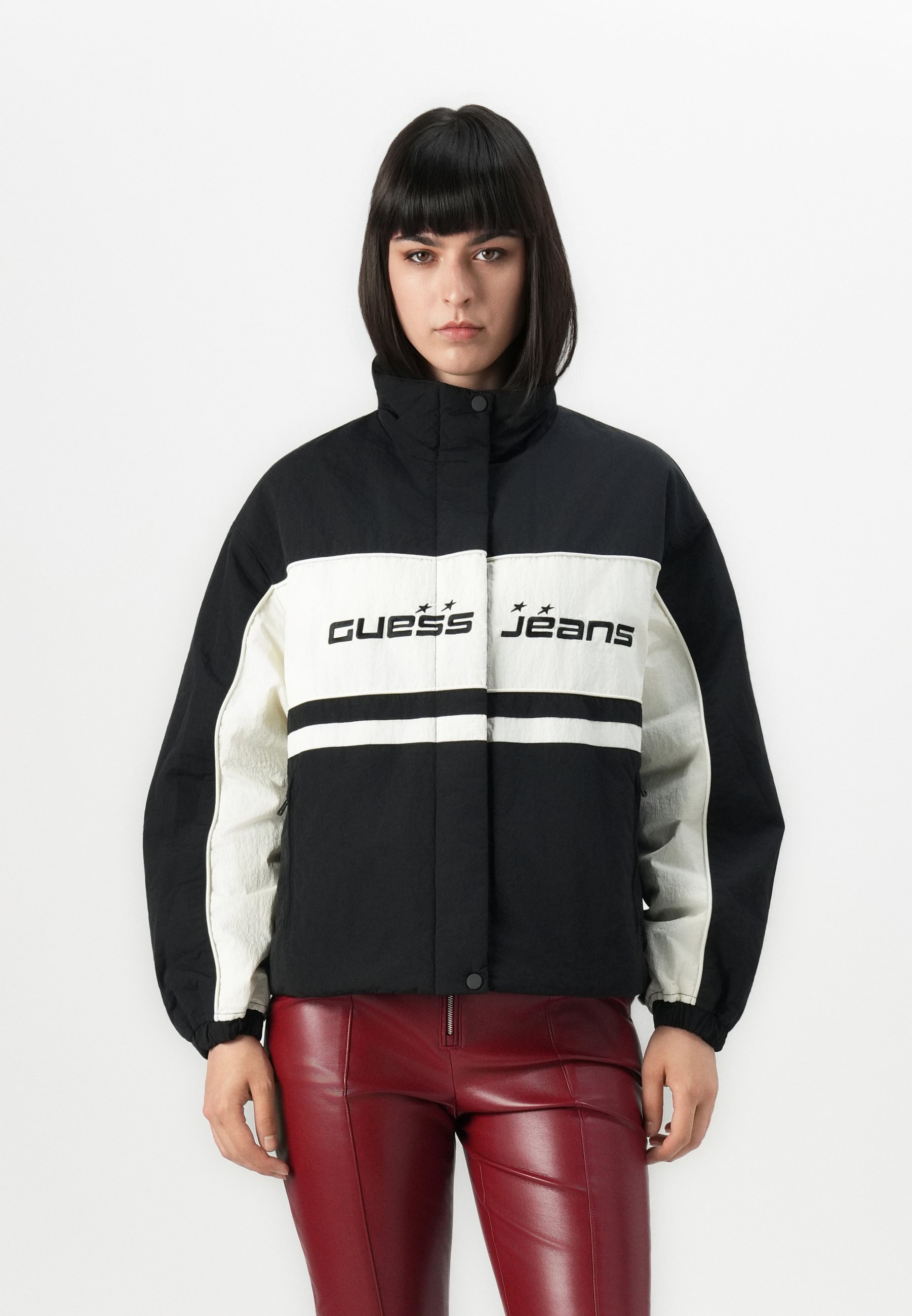 Guess Jeans WINDBREAKER JACKET Light jacket black
