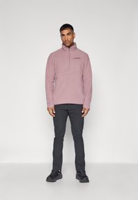 Norrøna FEMUND WARM HALFZIP UNISEX - Fleecetröja - grape shake