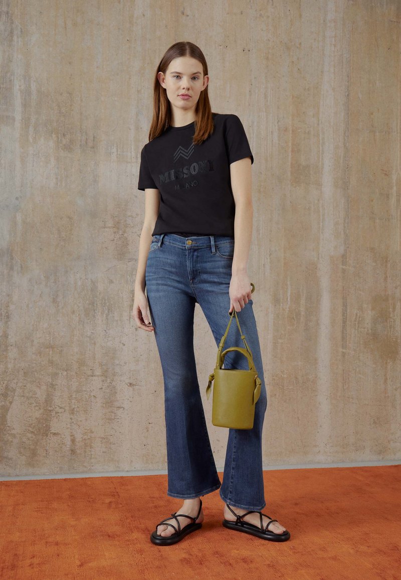 FRAME LE PIXIE HIGH Flared Jeans bestia/blue denim Zalando.ie