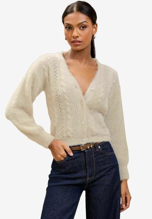 Lipsy REGULAR FIT - Kardiganas - ivory