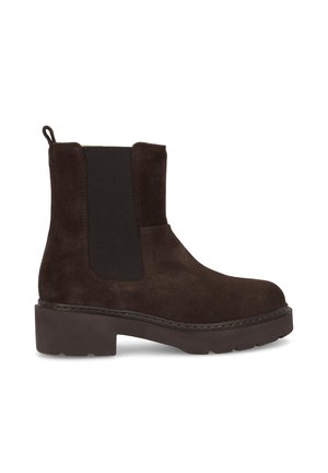 JAINE  - Platform ankle boots - braun