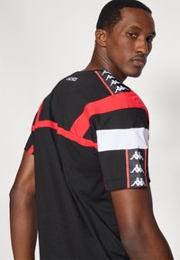 Kappa Gara OGC NICE TEE HOME - Joukkuetuote - black/red/white