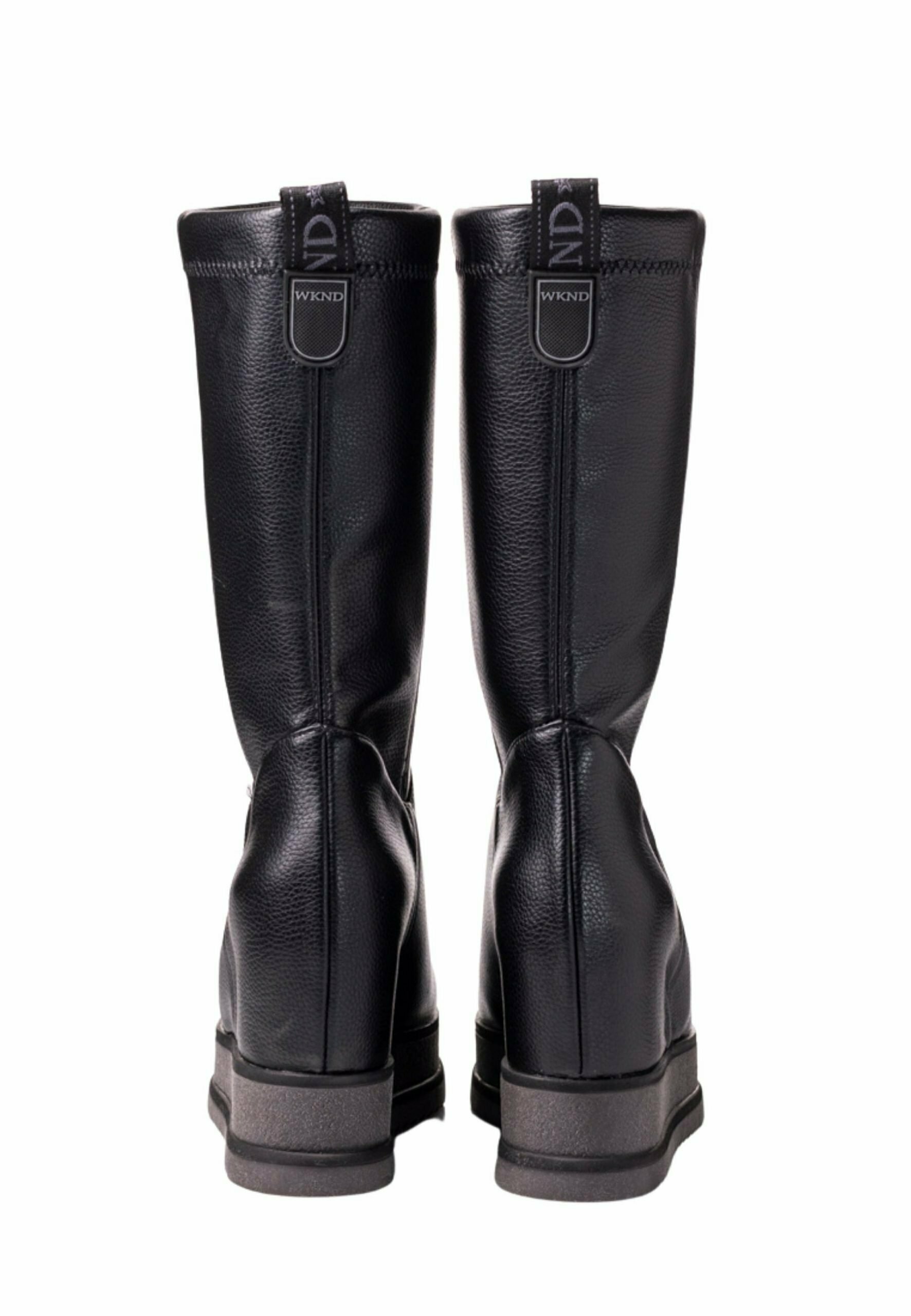 Weekend by Pedro Miralles Botas de cuña - black/negro - Zalando.es