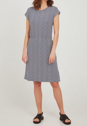 Jerseykleid - blue-grey