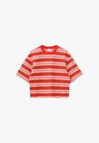 Unselected, red white