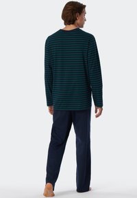 Schiesser ESSENTIALS - Pigiama - dunkelgrün