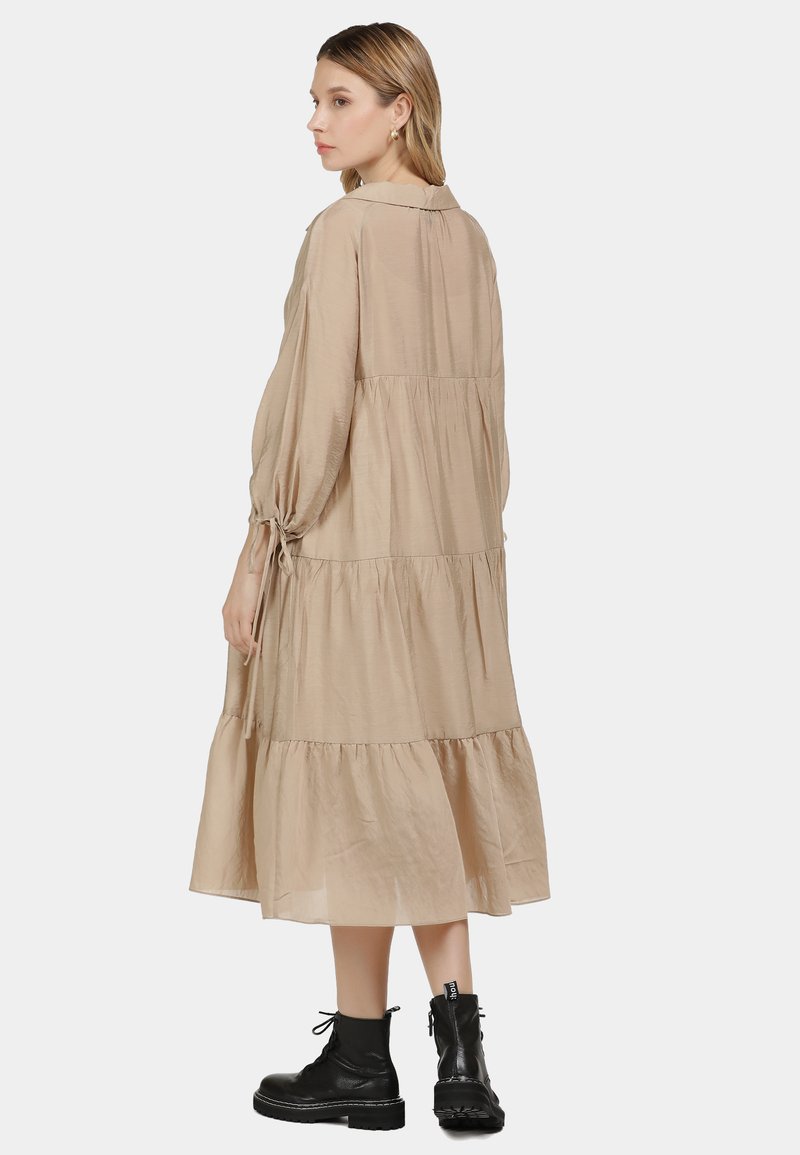 Damen Freizeitkleider | DreiMaster Freizeitkleid hellsand/sand - NR90858 Damen Freizeitkleider | DreiMaster Freizeitkleid hellsand/sand - NR90858