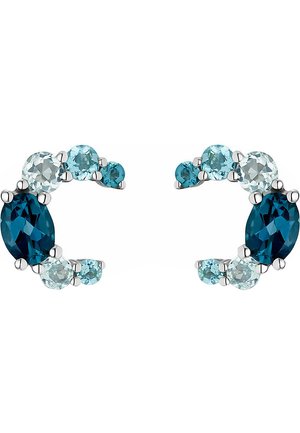 Ohrringe - weißgoldfarben