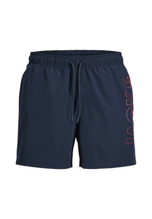 Jack & Jones, JACK & JONES MEN'S SWIM SHORT JPSTMAUI WAVE LOGO PLAIN - Short de bain - navy blazer