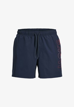 Jack & Jones, JACK & JONES MEN'S SWIM SHORT JPSTMAUI WAVE LOGO PLAIN - Short de bain - navy blazer