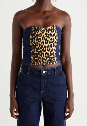 Top - dark-blue denim