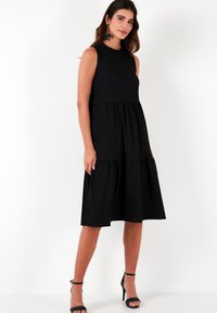 LELA REGULAR FIT - Day dress - black