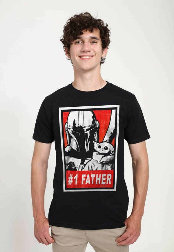 STAR WARS: THE MANDALORIAN GALAXY DAD UNISEX - T-Shirt print