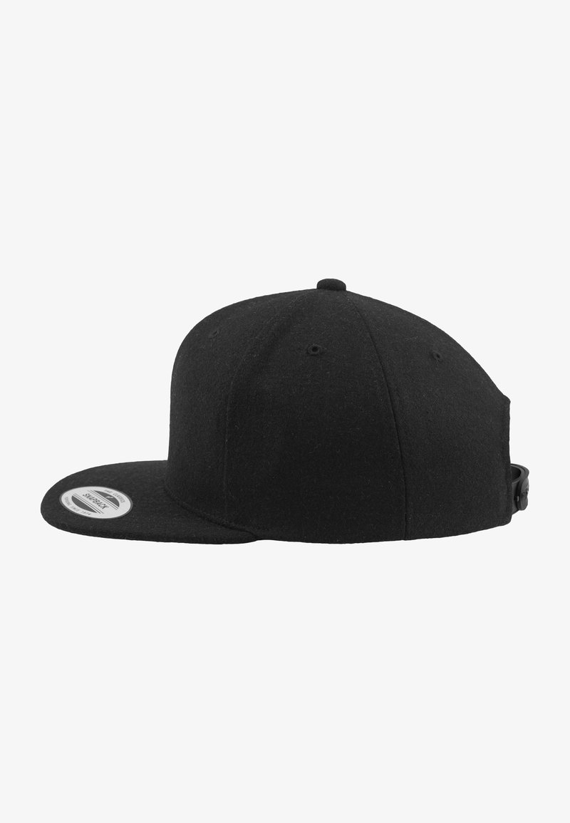 Flexfit MELTON SNAPBACK - Nokkmüts - black