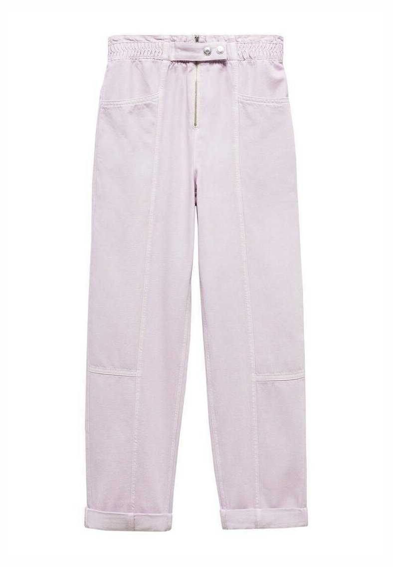 Mango Straight leg jeans paars Mango Straight leg jeans paars