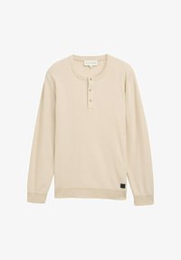 Niet geselecteerd, light cashew tonal finestripe
