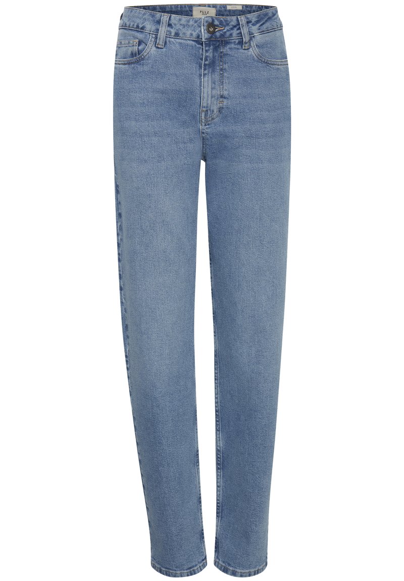 PULZ Slim fit jeans blauw PULZ Slim fit jeans blauw