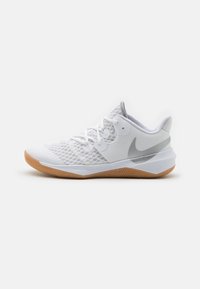 Nike Performance - ZOOM HYPERSPEED COURT SE UNISEX - Zapatillas de balonmano - white/metallic silver Imagen en miniatura 1