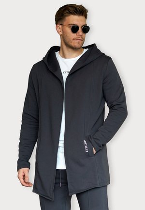 DISCREET - Strickjacke - anthracite