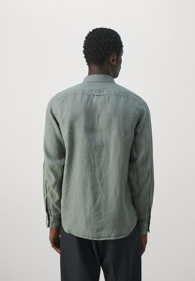 PS Paul Smith MENS L/S CASUAL FIT UTILITY - Marškiniai - khaki
