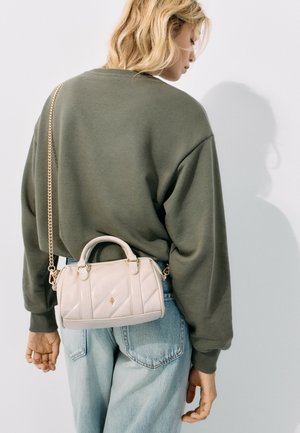 Stradivarius, QUILTED BOWLING BAG - Sac à main - beige