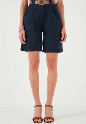REGULAR FIT - Šorti - dark blue