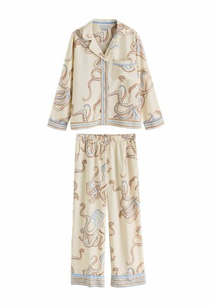 BUTTON THROUGH  SET - Set lenjerie de noapte - cream octopus