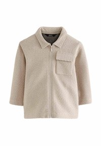 Next ZIP - Strickjacke - stone