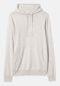 KARL HOODIE - Stickad tröja - moonbeam melange