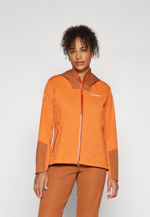 Berghaus RIDGE ROAMER - Soft shell jacket - blazing fire/auburn