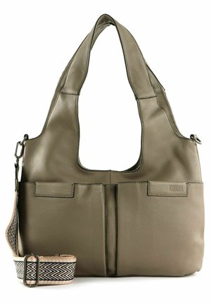 Håndtasker - mottled dark grey