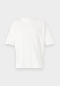 SLHRELAXCHESTER SS BINDING O NECK  - T-shirts basic - egret