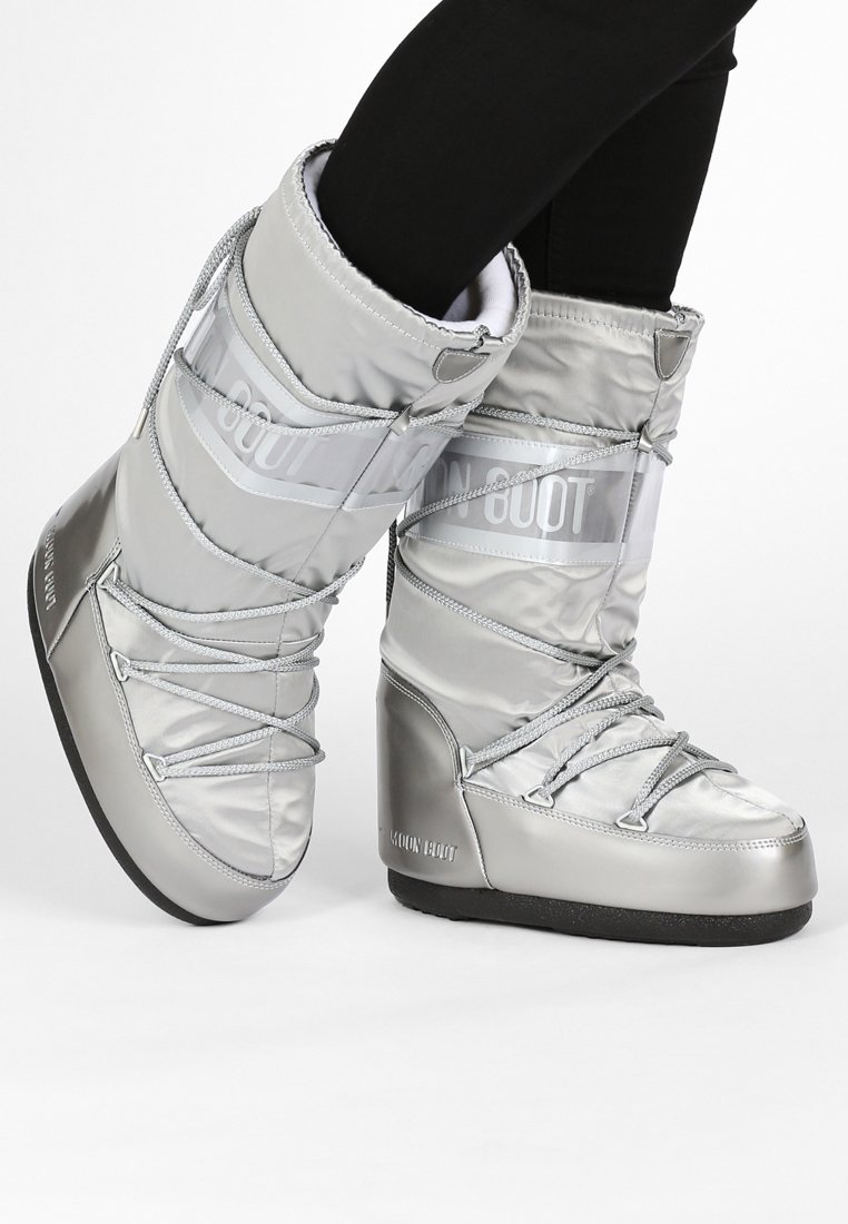 Moon Boot GLANCE Vinterstövlar silver/silverfärgad Zalando.se