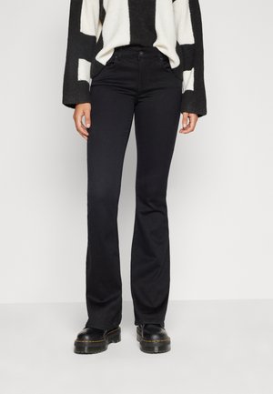 Flared Jeans - black