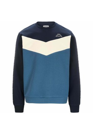Sudadera - blue ocean-white natural-blue dk