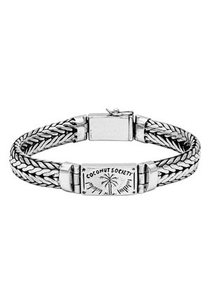 COCONUT SOCIETY - Armband - silberfarben