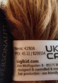 sigikid KUSCHELTIER HUND ZOTTLE LOTTLE BEASTSTOWN - Cuddly toy - mittelbraun hund