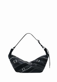 Desigual SMALL WITH BUCKLES - Borsa a mano - black