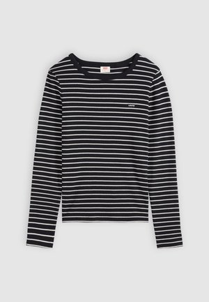 Levi's®, HAYES TEE - Блуза с дълги ръкави - gemini stripe anthracite night