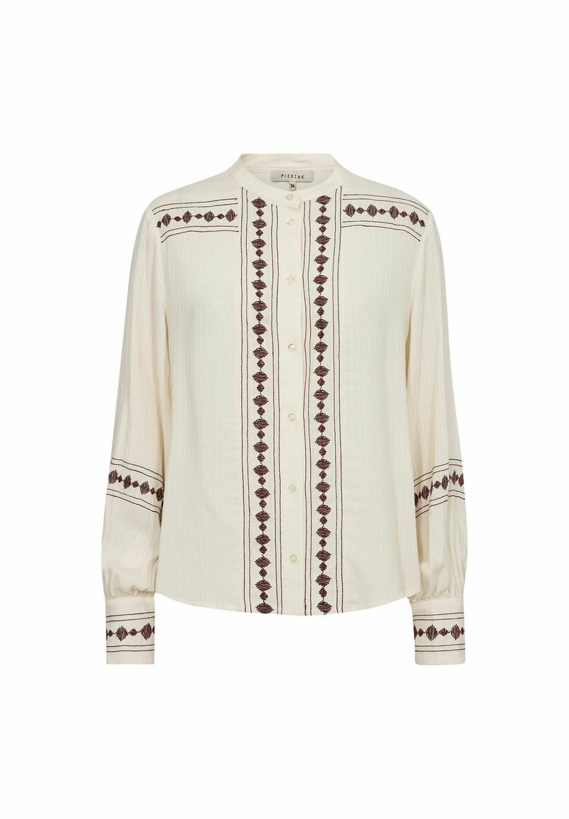 Pieszak - PD-CELINA SHIRT - Button-down blouse - whisper white, Enlarge