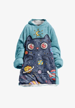 Mr. GUGU & Miss GO SPACE CAT - Kapuzenpullover - blue