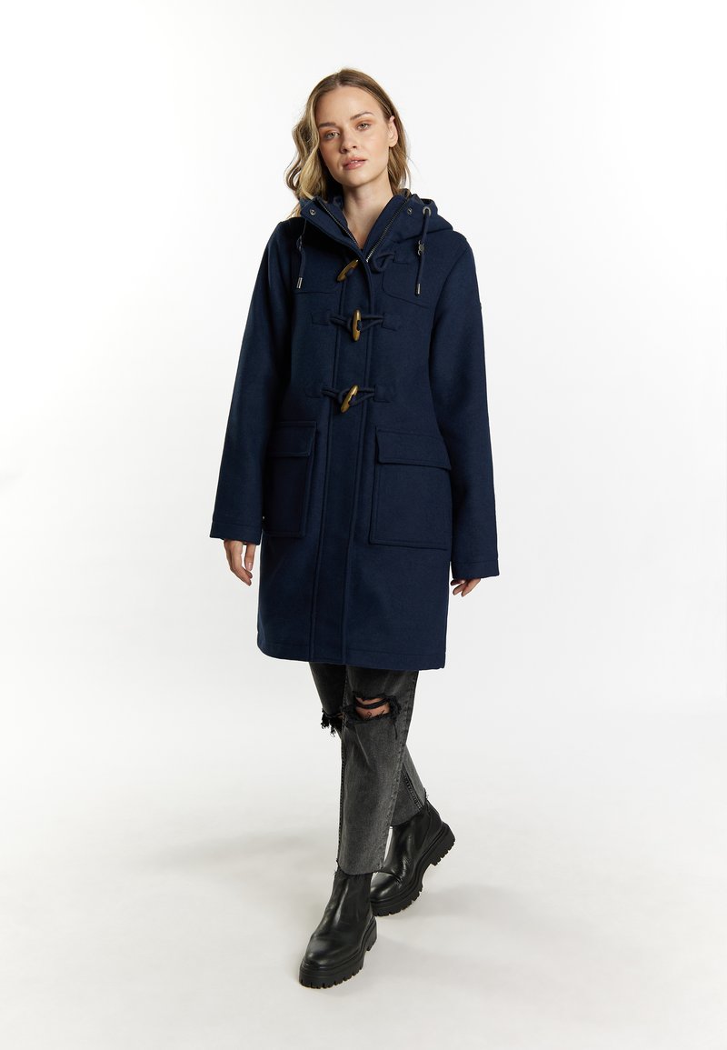 Raincoat Dreimaster Parka Marine Dreimaster Dufflecoat Hellblau