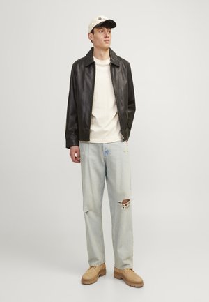 JJIALEX JJORIGINAL  - Jeans baggy - blue denim