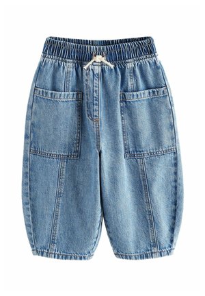 Next, BARREL  - Relaxed fit jeans - mid blue denim